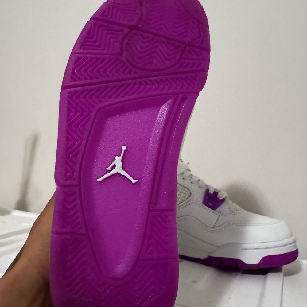 Air Jordan 4 Retro Hyper Violet - Picture 2 of 3